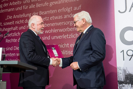 Festakt mit Bundespräsident Steinmeier anl. des 100. Gründungsjubiläums des Beamtenbundes