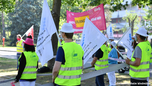 EKR-Aktion des LBB in Erlangen