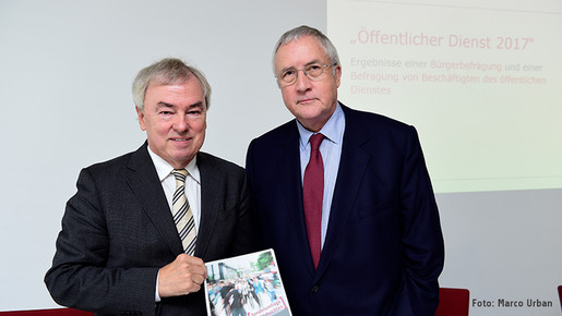 Klaus Dauderstädt und Manfred Güllner Klaus Dauderstädt und Manfred Güllner
