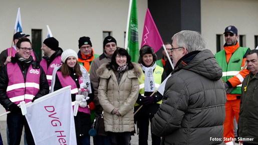 Einkommensrunde Auftakt in Hessen Einkommensrunde Auftakt in Hessen