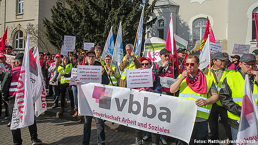 Mahnwache in Erfurt