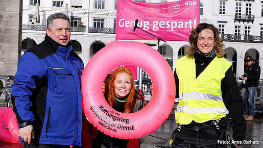 Demonstration in Hamburg