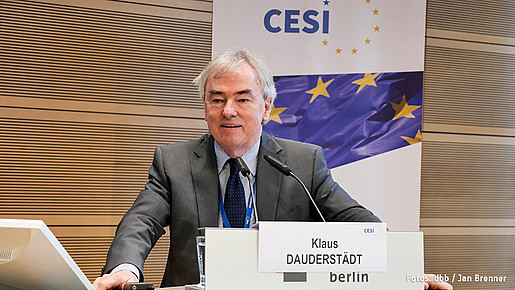 Klaus Dauderstädt auf der CESI-Fachtagung