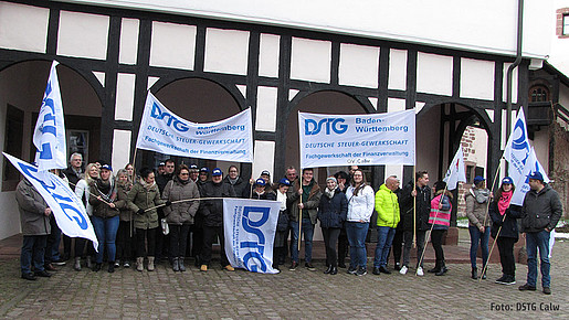 Protestaktion in Calw