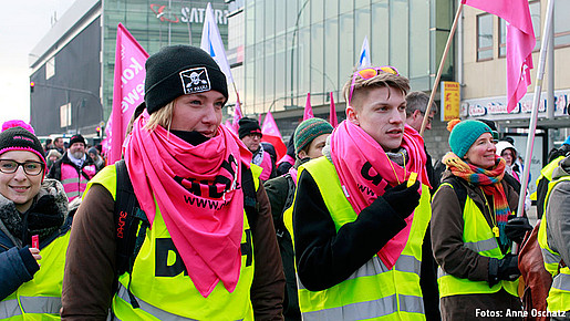 Demo in Hamburg