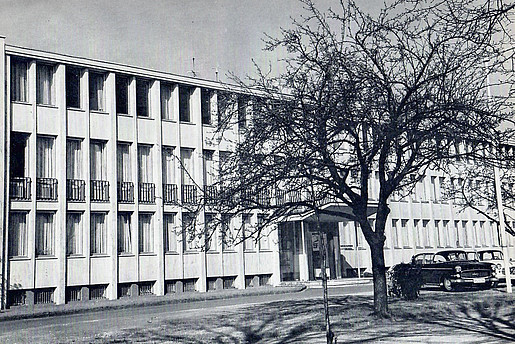 Das 1960 errichtete Haus des DBB in Bad Godesberg