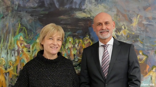 Caren Marks und Volker Geyer Caren Marks und Volker Geyer