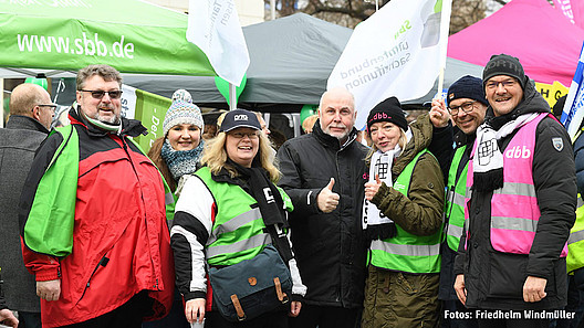 Demonstration in Leipzig