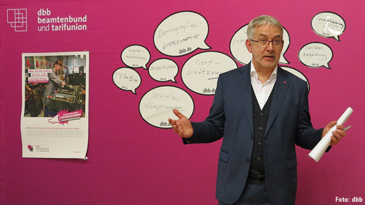 Willi Russ bei den dbb Branchentagen 2016 Willi Russ bei den dbb Branchentagen 2016
