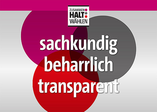 sachkundig beharrlich transparent