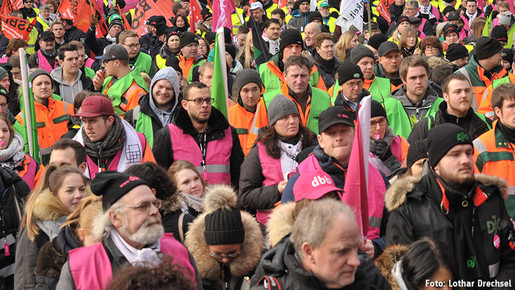 Demo in Düsseldorf