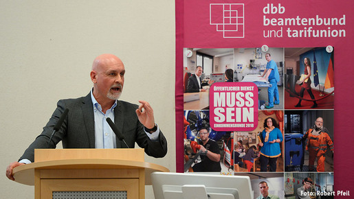 Volker Geyer bei den dbb Branchentagen Volker Geyer bei den dbb Branchentagen