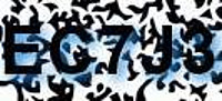 grafischer Sicherheitscode