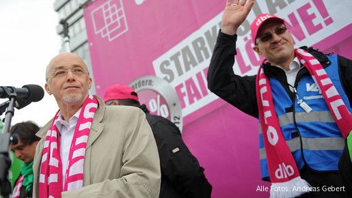 Warnstreiks und Demos in Erlangen