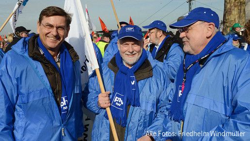 Landesbeschäftigte in Nordrhein-Westfalen im Warnstreik