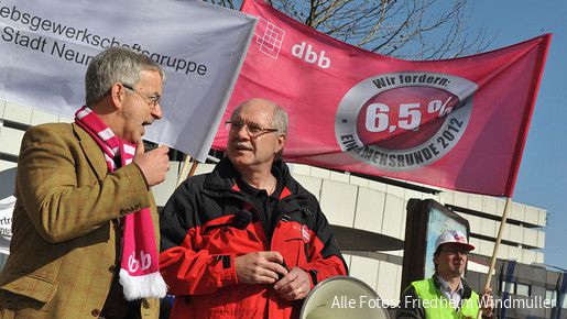 Tausende Beschäftigte im Saarland streiken für fairen Lohn