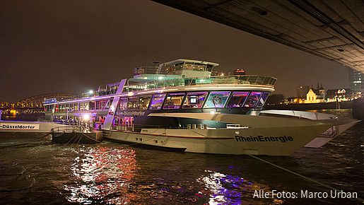 Abendveranstaltung auf der MS RheinEnergie
