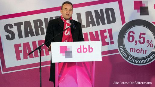 Warnstreik in Rostock