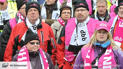 Beschäftigte streiken und demonstrieren in Fulda