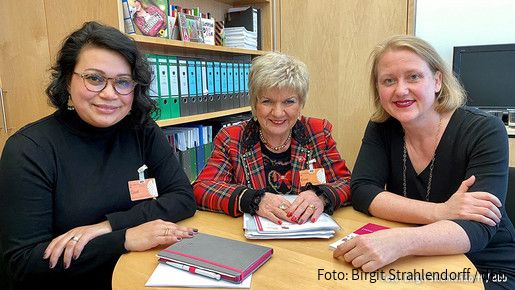 Milanie Hengst, Helene Wildfeuer, Lisa Paus (Mdb)