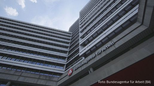 Außenansicht Zentrale Bundesagentur für Arbeit in Nürnberg