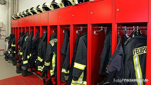 Spints in einer Feuerwehrwache (Symbolbild)