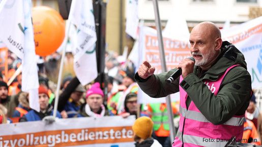 Nürnberg Demo, Einkommensrunde TV-L 2023, dbb, Volker Geyer