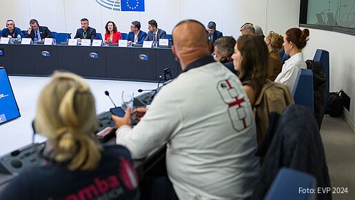 Treffen der Intergruppe der CESI im Europäischen Parlament