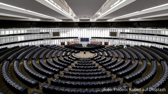 Europäisches Parlament Innenansicht des Europäischen Parlaments
