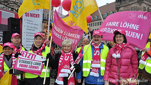 Frauenprotest in Nürnberg