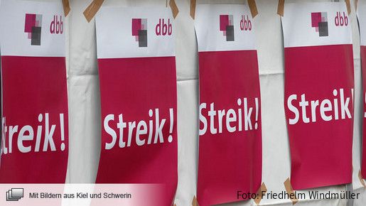 Warnstreiks und Proteste im Norden