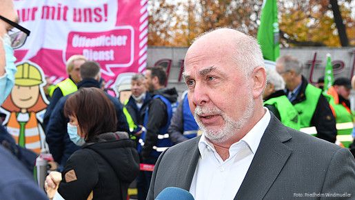 Einkommensrunde, 2021, EKR, Potsdam, Verhandlungen, Demo, Demonstration, 2. Runde, Länder, Bundesländer