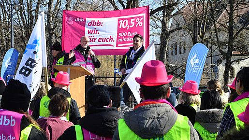 Einkommensrunde, 2023, Bund, Kommunen, Protest, München-Haar