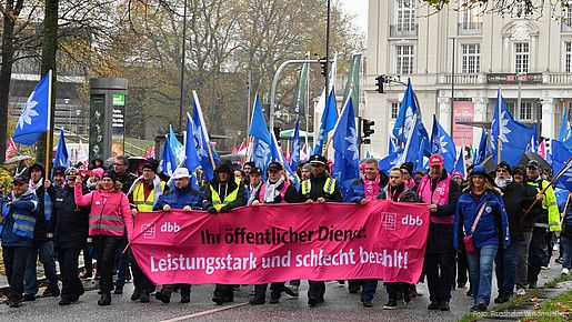 Einkommensrunde 2023, Hamburg, DPolG, BSBS, DBSH, dbb, dbb jugend, Tarifverhandlungen