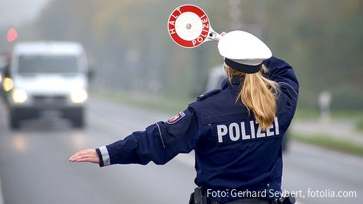 Polizei im Einsatz