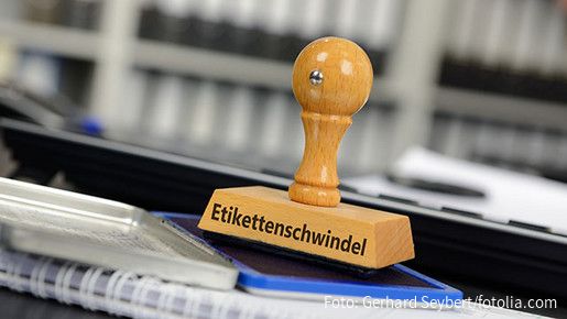 Etikettenschwindel bei Lebensmitteln verhindern