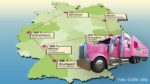 Trucktour zur Einkommensrunde der Länder 2013