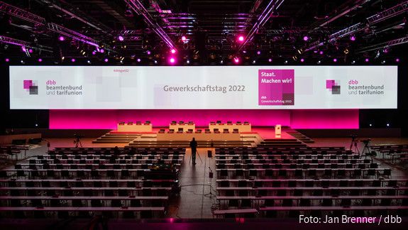 dbb Gewerkschaftstag startet in Berlin GWT 2022