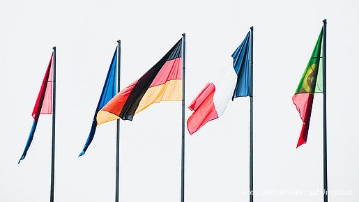 Flaggen von Mitgliedstaaten der Europäischen Union