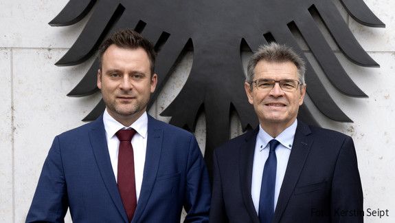 Thomas Liebel und Waldemar Dombrowski