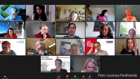 Videokonferenz mit den dbb frauen