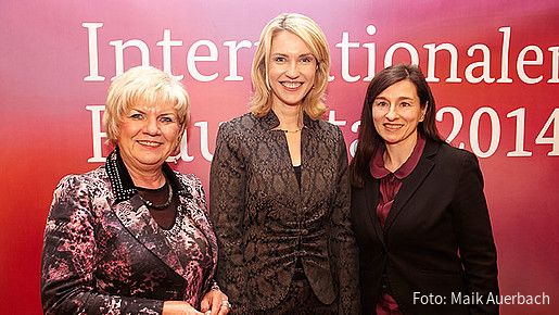 Spitzengespräch zum Internationalen Frauentag