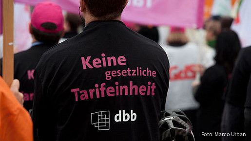 Demo gegen Tarifeinheit Demo gegen Tarifeinheit