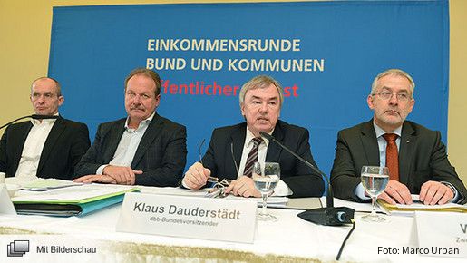 Einkommensrunde 2014 im öffentlichen Dienst bei Bund und Kommunen