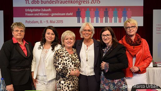 Neue Geschäftsführung der dbb frauen