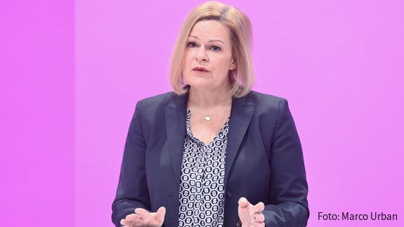 Bundesinnenministerin Nancy Faeser