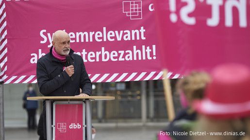 Demo, Fulda, Sozial- und Erziehungsdienst, SuE, Streik, Protest
