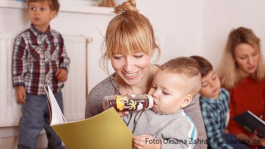 Erzieherin in Kindertagesstätte