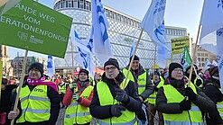 Doppel-Demo in Sachsen