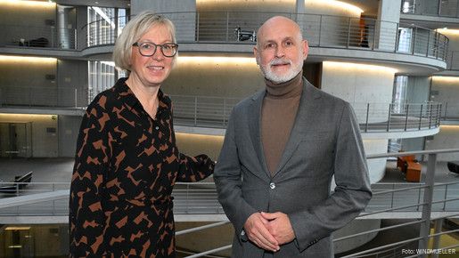 Volker Geyer und Petra Nicolaisen, MdB (CDU)